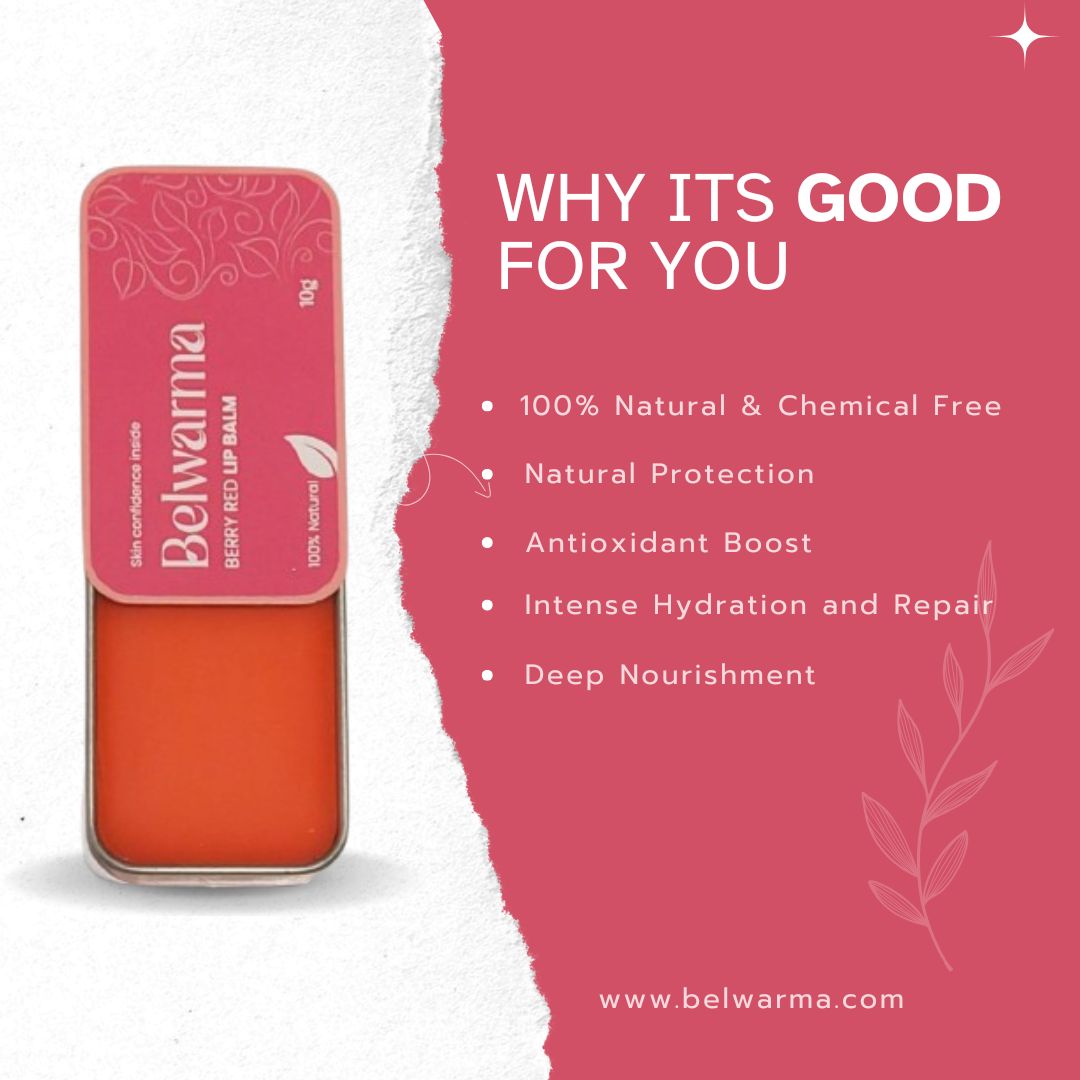 Berry Red Lip Balm